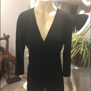 Inbox black mini dress